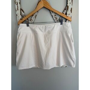 Tommy Bahama Golf Women's White Skirt/Skort Size XL Golf Tennis Pickleball